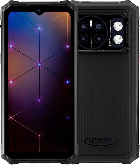 Image du produit Hotwav Cyber 13 Pro Smartphone - 6.6' 12+8/256GB Black (256 Go, Noir, 6.60", 64 Mpx)