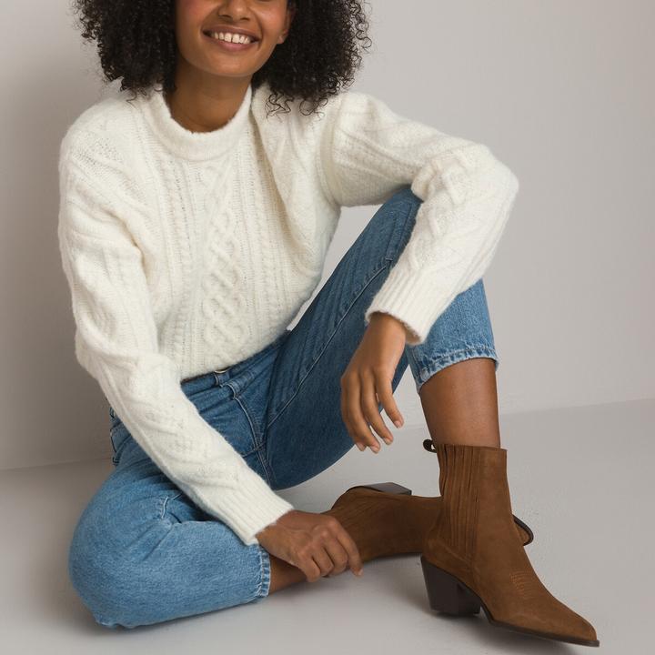 Actual product image La Redoute Collections Western Boots Signature (39)