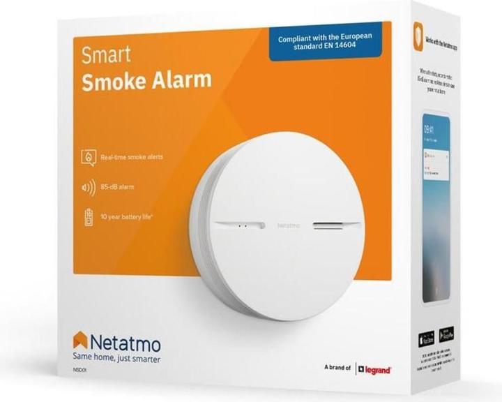 Actual product image Netatmo Smoke detector