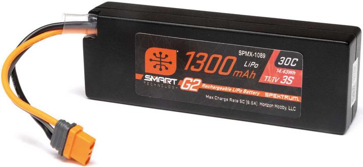 Actual product image Spektrum AKKU Li-Po 3S 11.1V 1300mAh 30C IC2 (11.10 V, 1300 mAh)