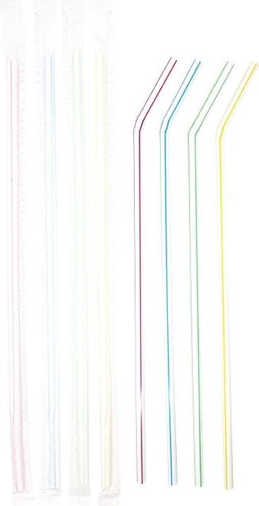 Image du produit No Name Pailles PP, 240x5mm (250 x)