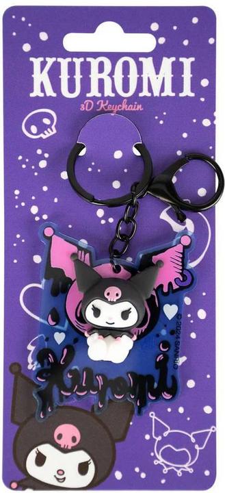 Produktbild Kuromi 3D Schlüsselanhänger Logo