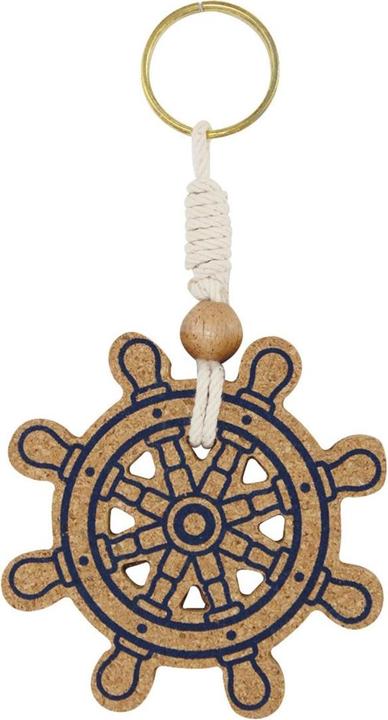 Actual product image Nautistar Steering Wheel Keychain-Floatable