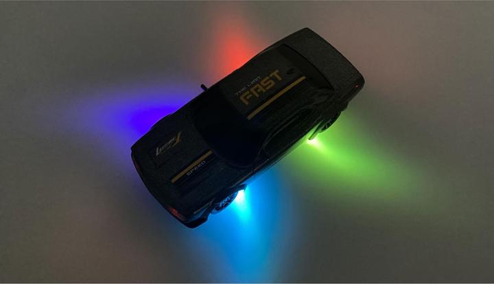 Produktbild Amewi Drift Sport Muscle Car mit Gyro 4WD 1:43 RTR grau (RTR Ready-to-Run)