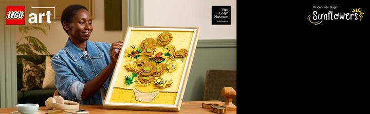 Produktbild LEGO Vincent van Gogh – Sonnenblumen (31215, LEGO DC, LEGO Seltene Sets)