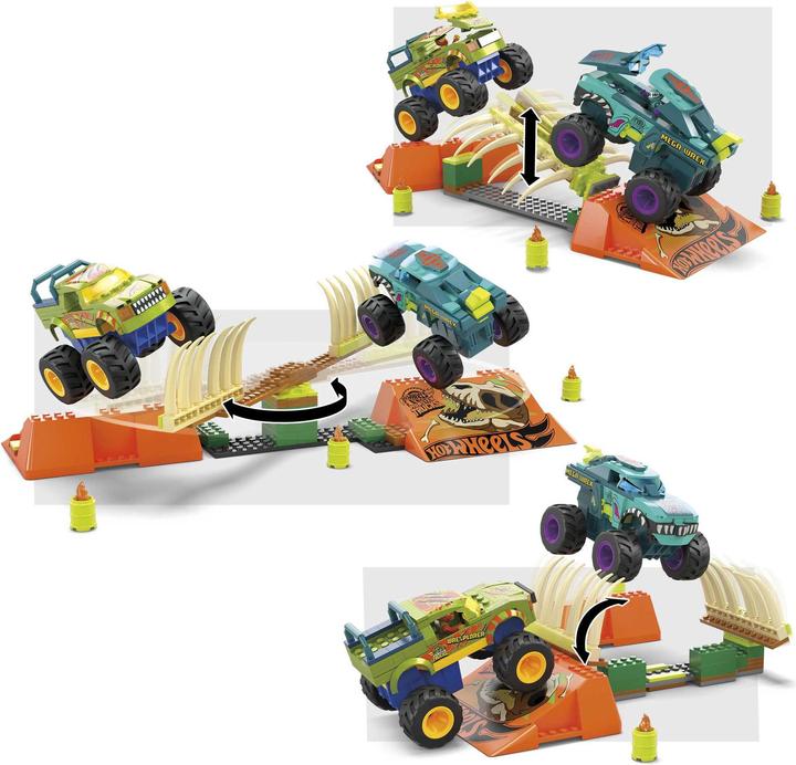 Actual product image Mega Smash 'n Crash Mega-Wrex™ Boneyard Stunt Course