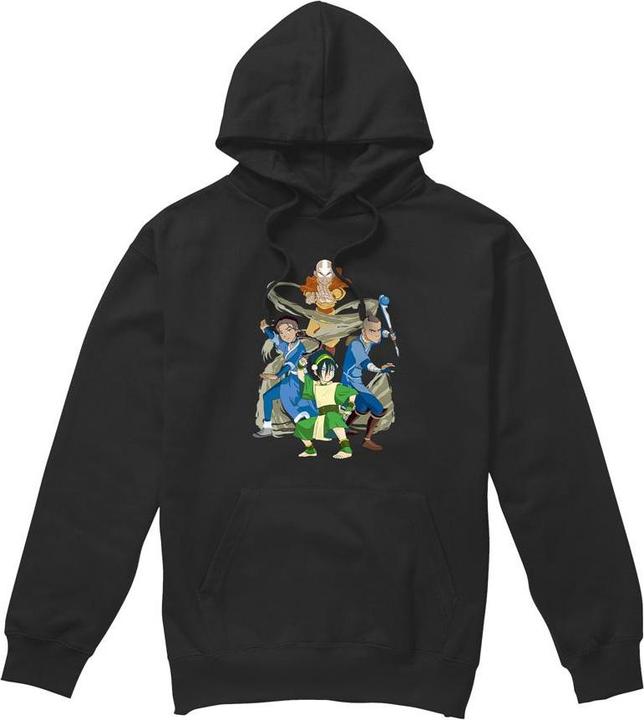 Immagine prodotto Avatar: The Last Airbender Team Avatar Elements Felpa con Cappuccio Uomo (XXL)