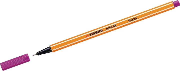 Produktbild STABILO Fineliner point 88 10 Stück, Lila (Lila, 10 x)