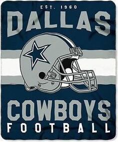 Image du produit NFL Dallas Cowboys Fleece Decke Helm 115 x 150cm (115 x 150 cm)