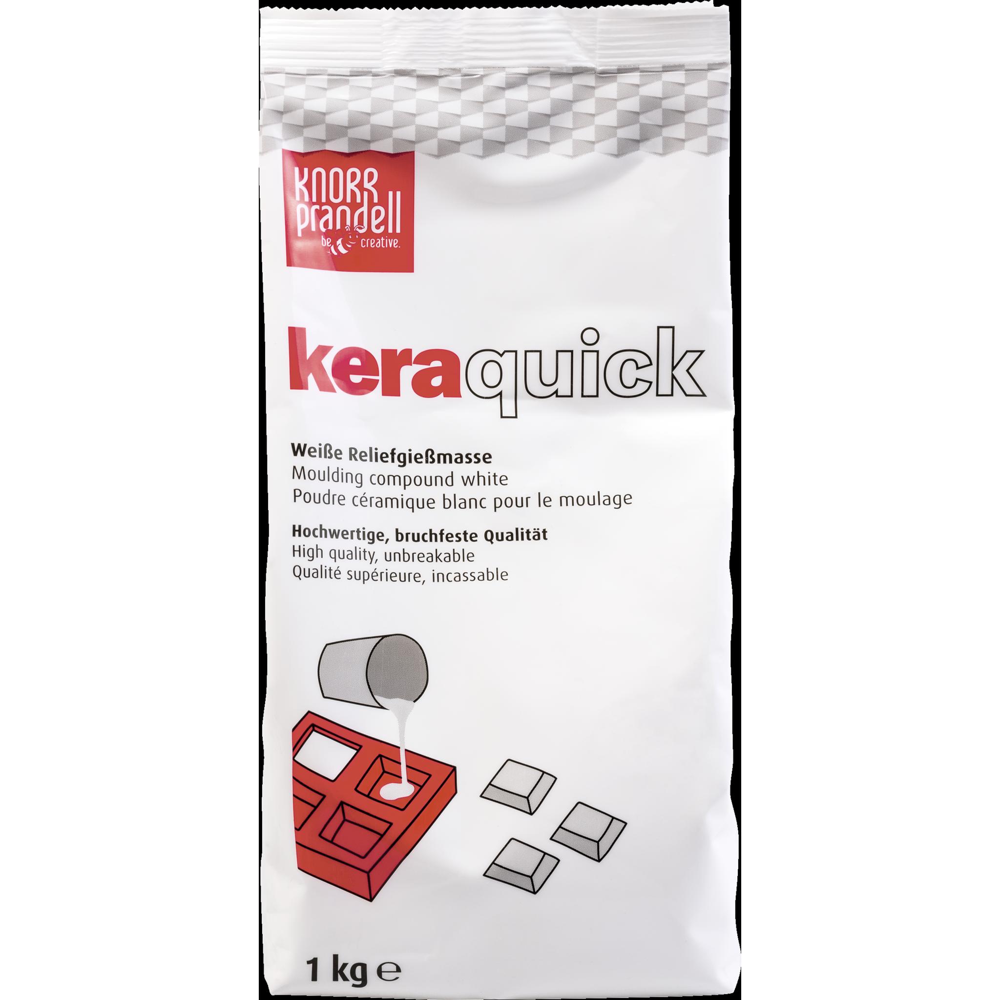 Knorr Prandell Giessmasse keraquick weiss, 1 kg
