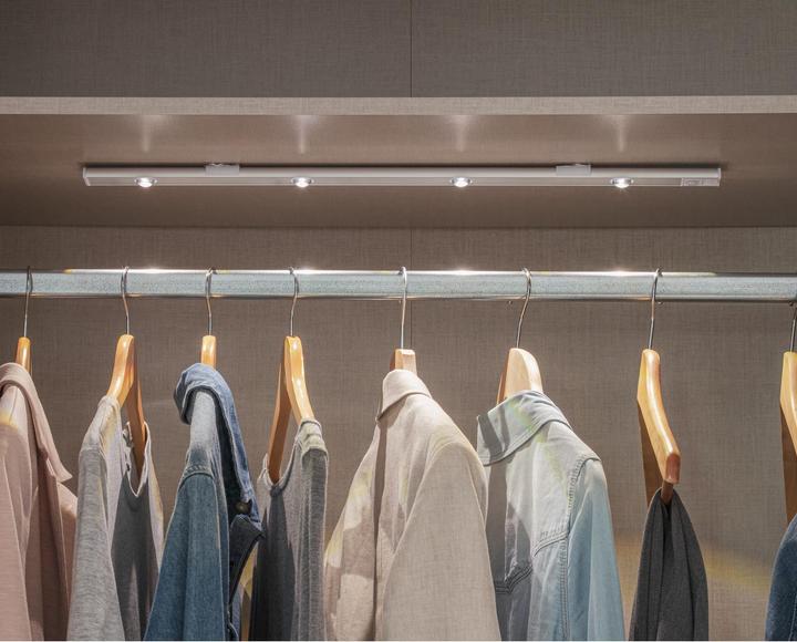 Image du produit Angela Bruderer LED-Leiste XXL mit Bewegungssensor (Blanc chaud, 60 cm, Intérieur)