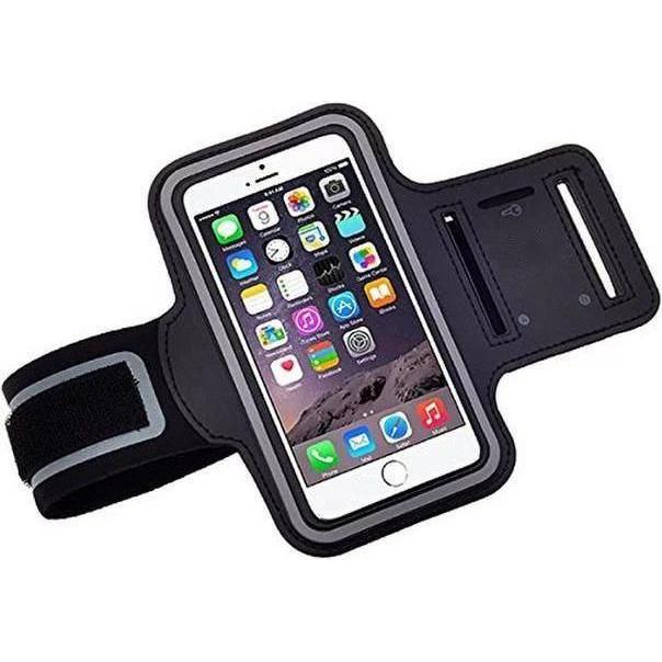 CoreParts Armband For iPhone 6 Samsung, Smartphone Sportarmband, Schwarz