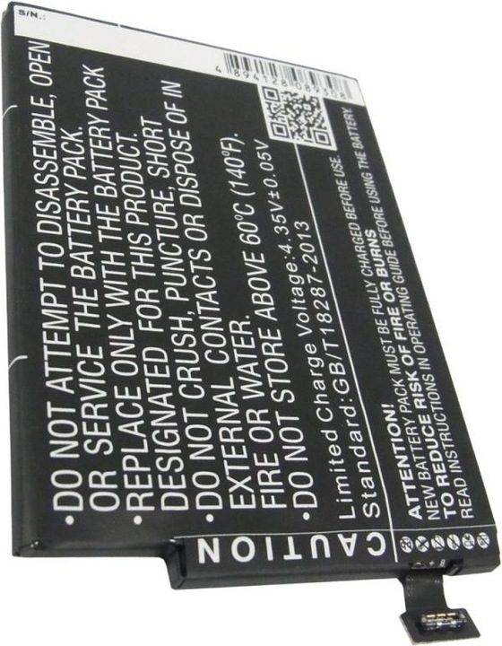 Actual product image Nokia Lumia 1320 battery, Lumia battery BV-4BWA