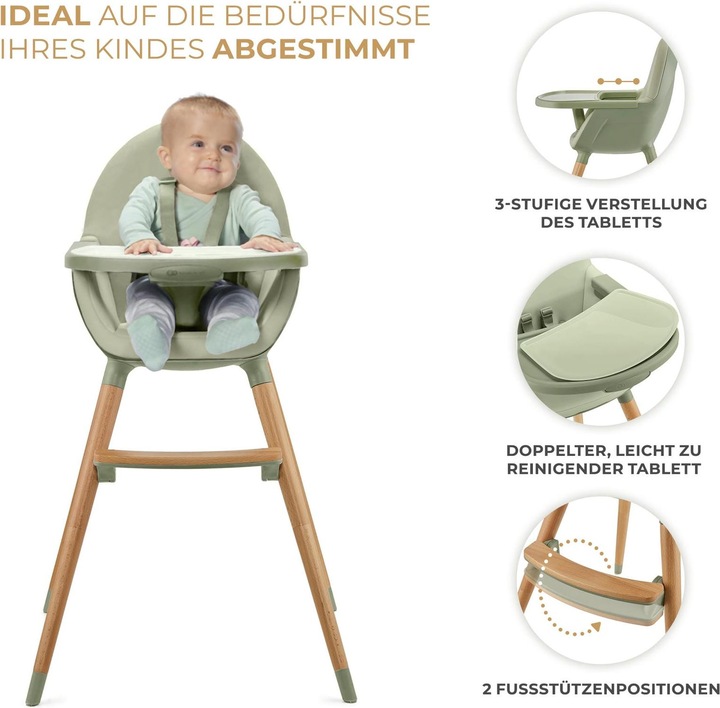 Actual product image KinderKraft Fini 2 (Highchair)