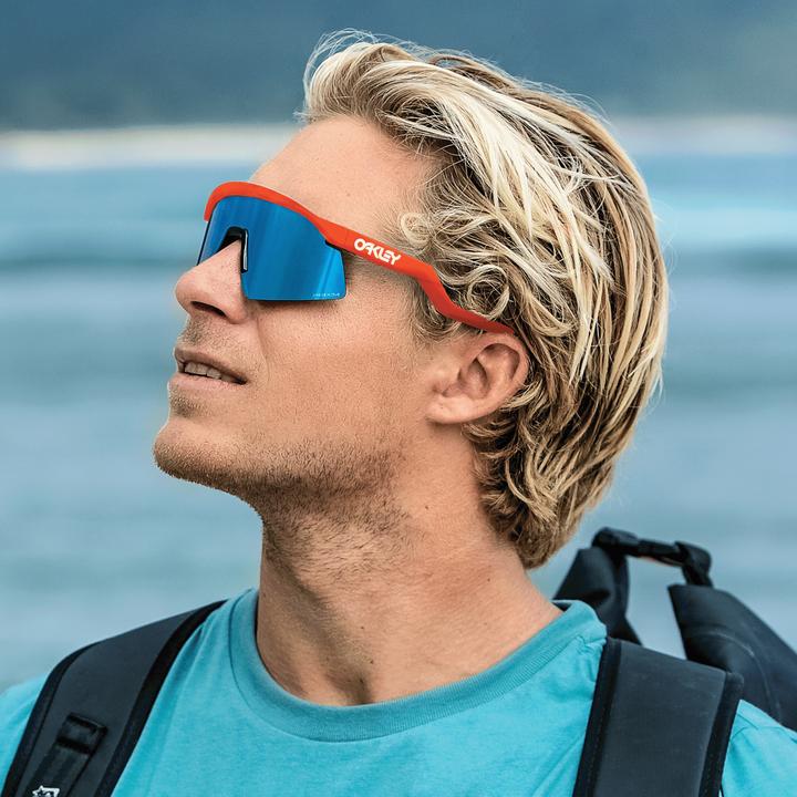 Immagine prodotto Oakley Idra (arancione neon - zaffiro Prizm, Zaffiro Prizmato)