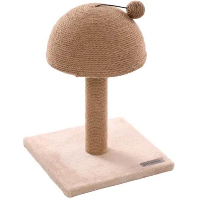 Flamingo Scratching Tree Asha - beige (44 cm, Beige), Katzenbaum