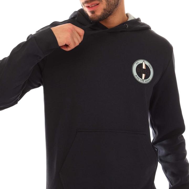 BOSS Kapuzenpullover Aufnähen