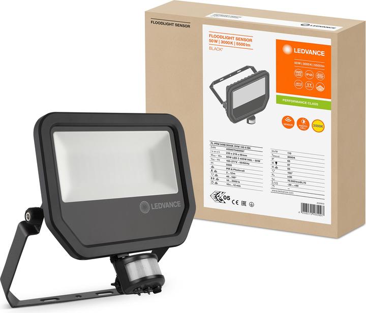 Actual product image Ledvance Floodlight Sensor (5500 lm, IP65)