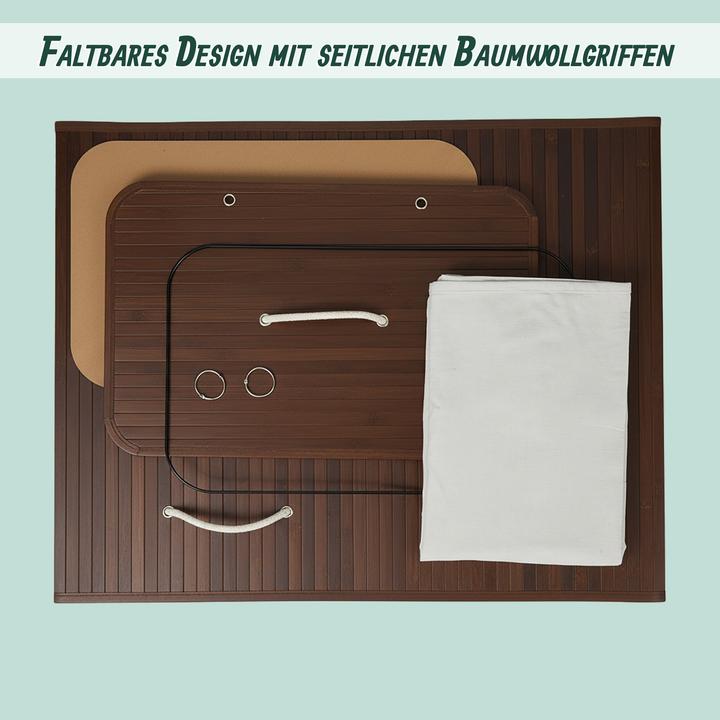 Actual product image Relaxdays laundry bin (80 l)