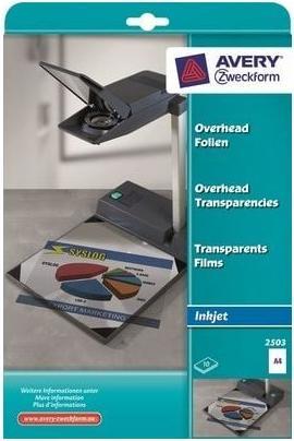 Productafbeelding Avery Overhead transparanten (164 g/m², 10x)