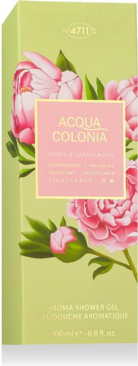 Immagine prodotto Acqua Colonia 4711 4711 Acqua Colonia Peony & Sandalwood Gel Doccia 200 ml (200 ml)