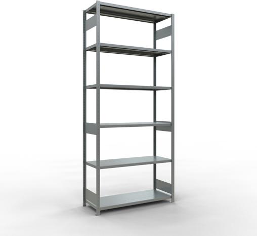 Actual product image Schulte Lagertechnik MULTIplus250 basic racking system with length ledgers