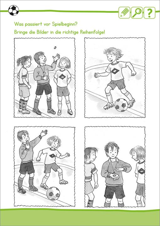 Produktbild Tessloff Rätselspass Fussball (Deutsch, Irmtraut Teltau, 2018)