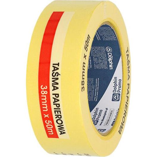 Blue Dolphin, Nastro adesivo, Gelbes Kreppband 38mm x 50m (38 mm)