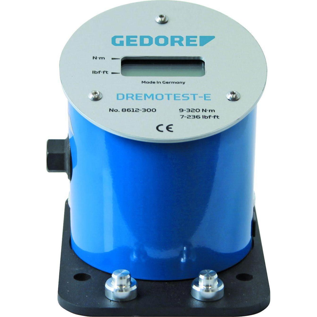 Gedore, Drehmomentschlüssel, DREMOTEST E 0,2-12 Nm mit RS232 (3/8", 1/4", 0.20 Nm, 12 Nm)