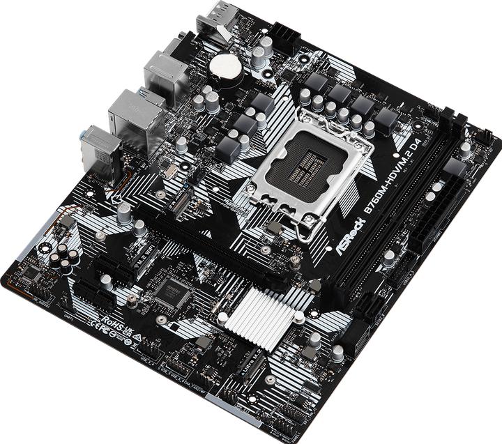 Image du produit AsRock B760M-HDV/M.2 D4 (LGA 1700, Intel B760, mATX)