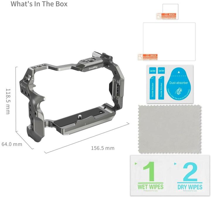 Produktbild SmallRig 4977 HawkLock Quick Release Cage for Canon EOS R5 Mark II (Cage)