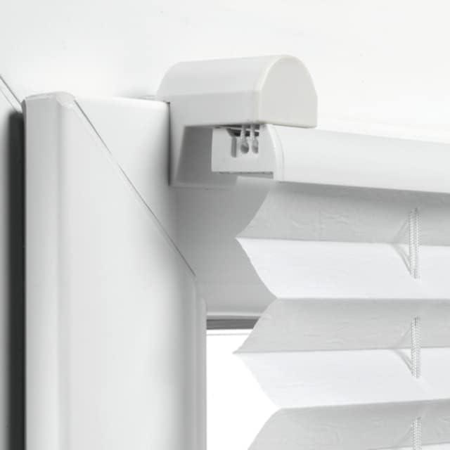 Produktbild YOURSOL EASYFIX Plissee Verona 50 x 150 cm in Weiss, Plissee ohne Bohren mit Zwei Bedienschienen (50 x 150 cm)