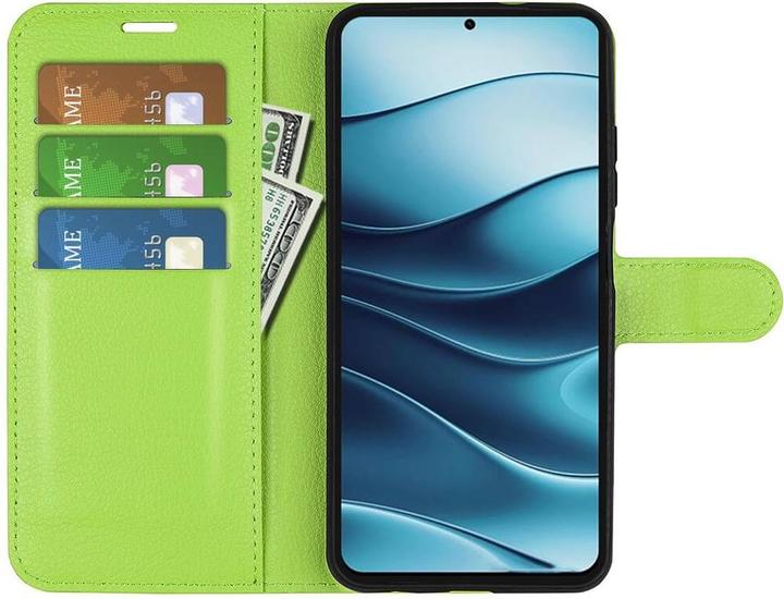 Actual product image Cover-Discount Xiaomi Redmi Note 14 5G - Leder Etui Hülle (Xiaomi Redmi Note 14 5G)