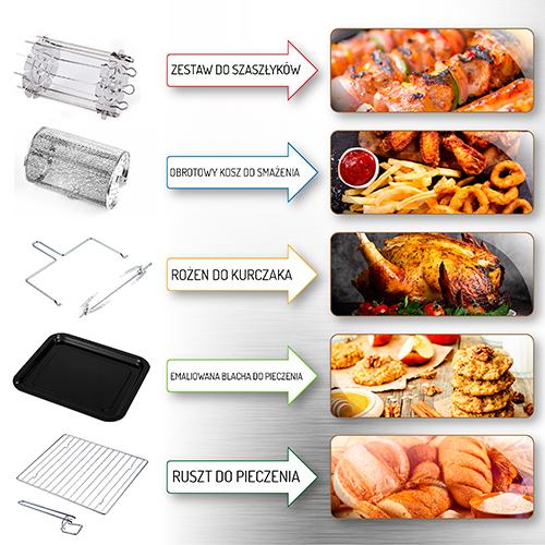 Productafbeelding Adler AD 6309 Friteuse Eén/Één Onafhankelijke Hetelucht Friteuse