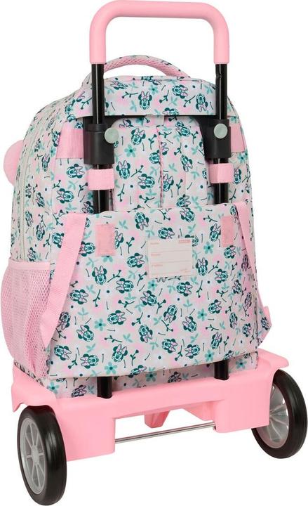 Immagine prodotto Minnie Mouse Schulrucksack mit Rädern Minty Rosa 33 x 45 x 22 cm (22 l)