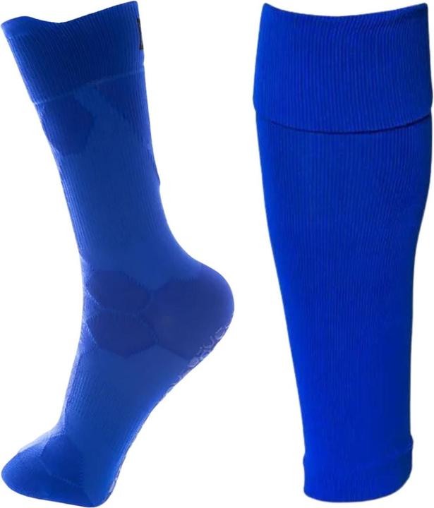 Image du produit NovoSoxx Fussballstulpen und Socken Grösse 42-47 Blau Set Tubxx und GripSoxx (42 - 47)