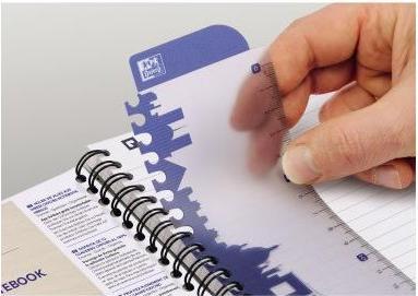 Actual product image Oxford College notepad Essentials (A5, Lined, Soft cover)