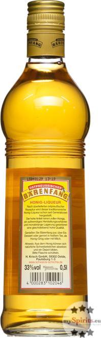 Produktbild Ostpreussischer Bärenfang Honiglikör 0,5l