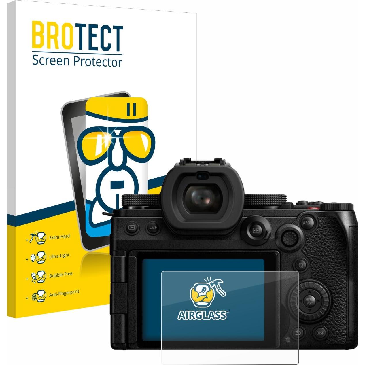 BROTECT AirGlass Panzerglasfolie (Displayschutz), Kameraschutz