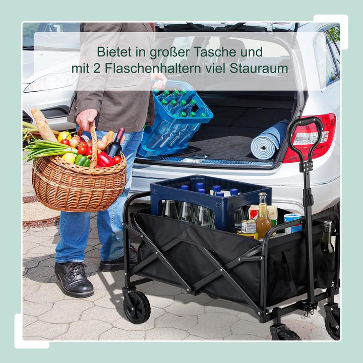 Produktbild Relaxdays Bollerwagen