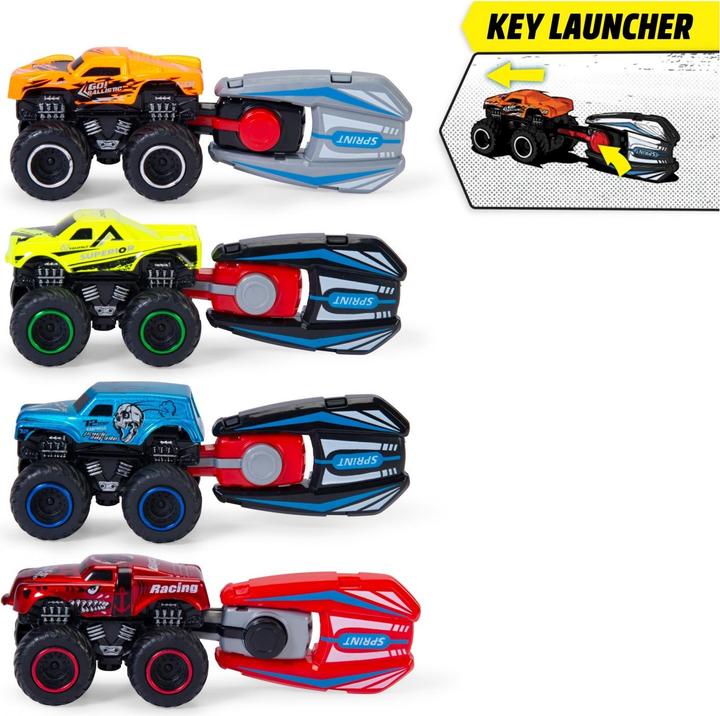 Produktbild Dickie Key Racer, 4-sort.