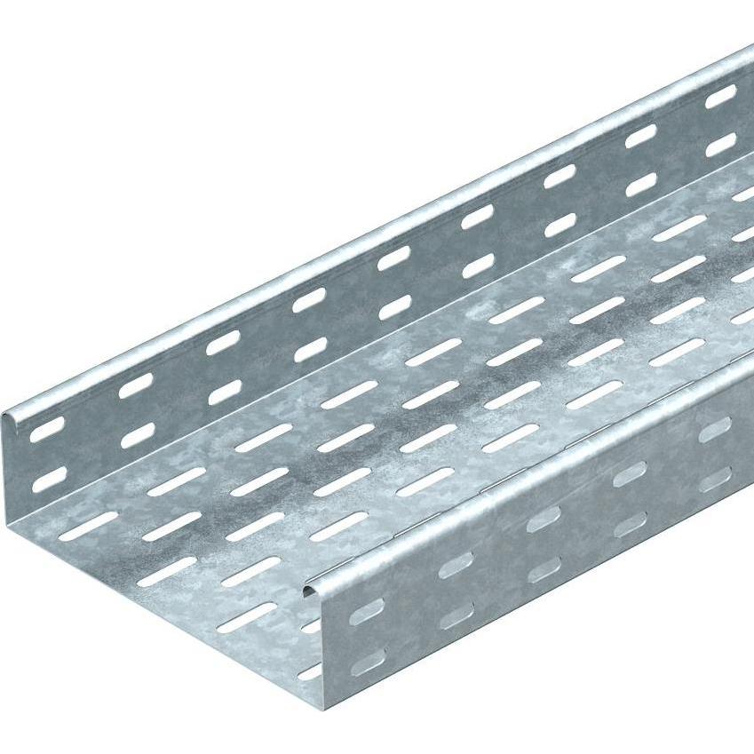 3x OBO Bettermann OBO MKS 640 FS 60x400mm vassoio per cavi con set di connettori RV (Cavi), Accessori di elettronica + Alloggiamento