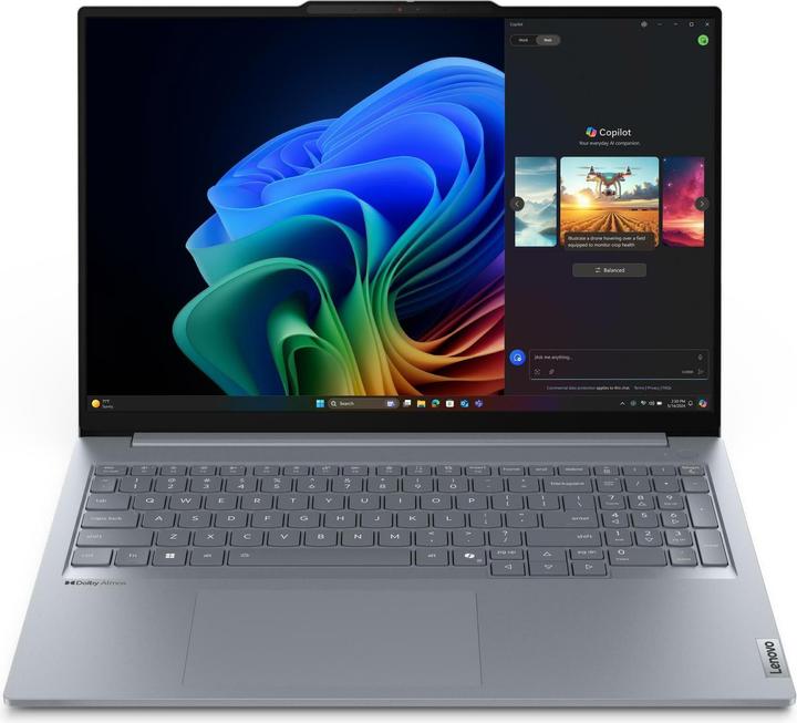 Actual product image Lenovo DUPLICATE ThinkBook 16 Gen 7 (16", Snapdragon X Plus X1P-42-100, 32 GB, 1000 GB, CH)