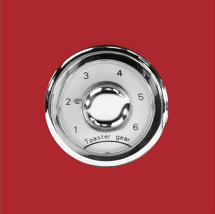 Actual product image Korona 2 slice toaster retro red 21668