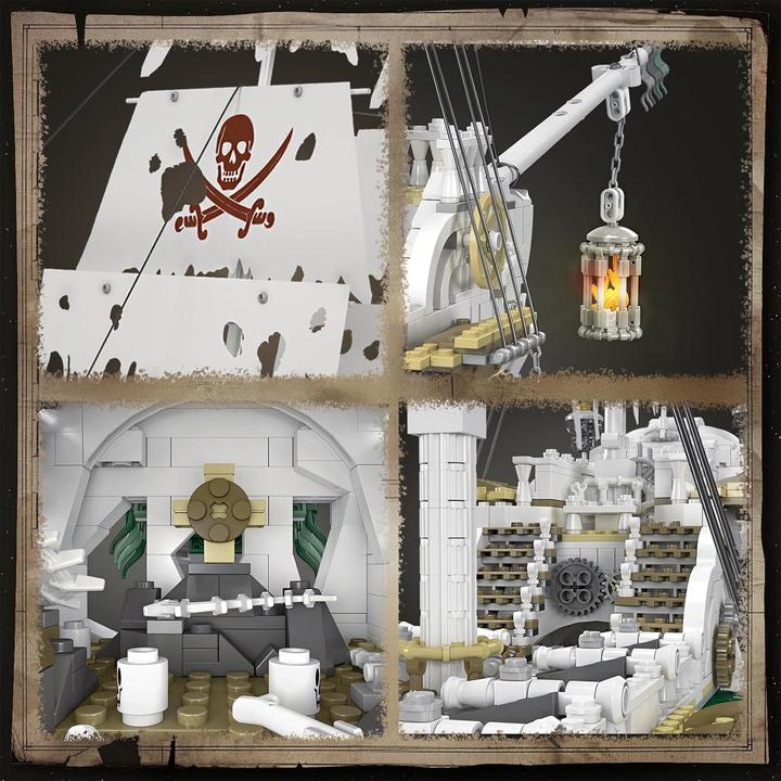 Actual product image Mould King Styx pirate ship