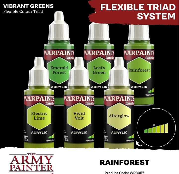 Produktbild The Army Painter Farbe Warpaints Fanatic: Rainforest 18 ml