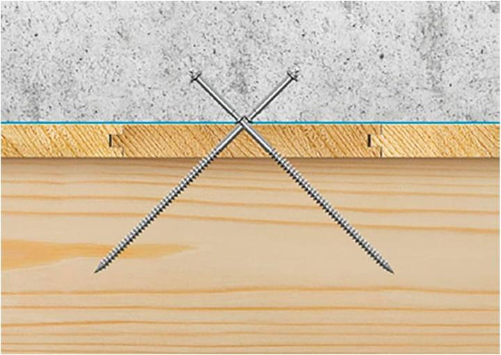 Produktbild Heco Holz-Beton-Verbundschrauben VB (100 Schrauben pro Stück)