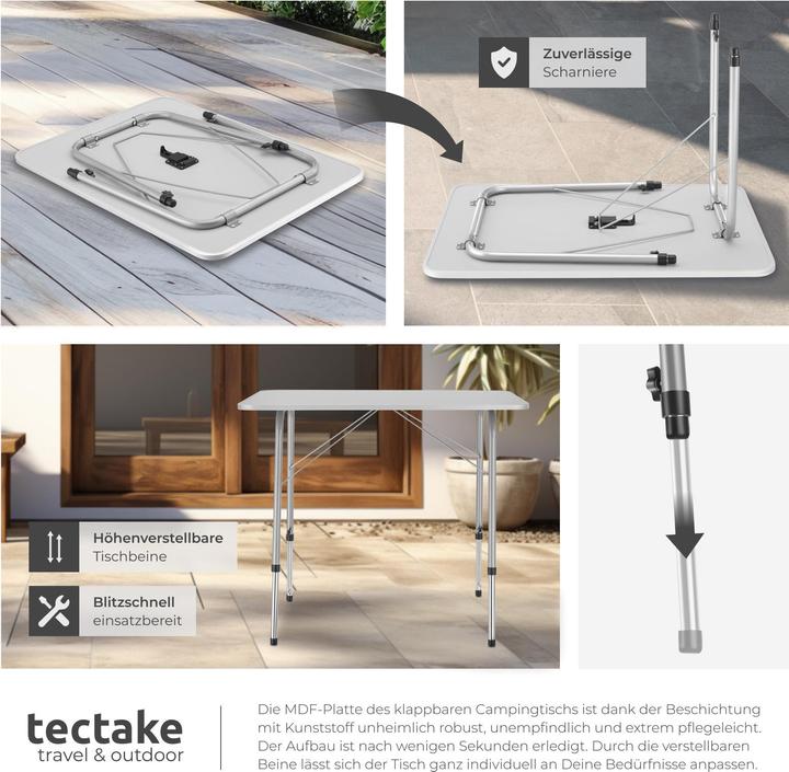 Image du produit tectake Table de Camping
