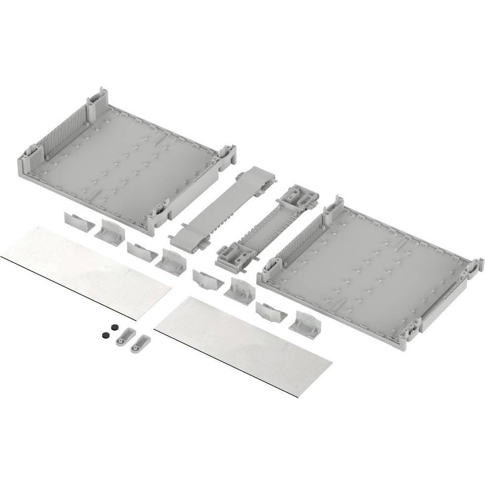 Thumbnail - Bopla Tisch-Gehäuse 256.9 x 307.35 x (Gehäuse), Elektronikzubehör + Gehäuse, Grau