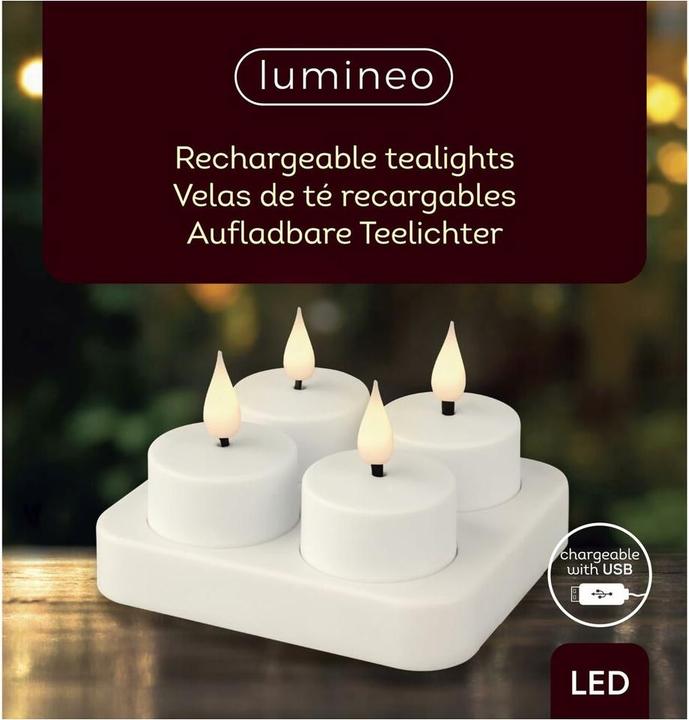 Immagine prodotto Lumineo Effetto tremolante della luce del tè a LED (1 x)